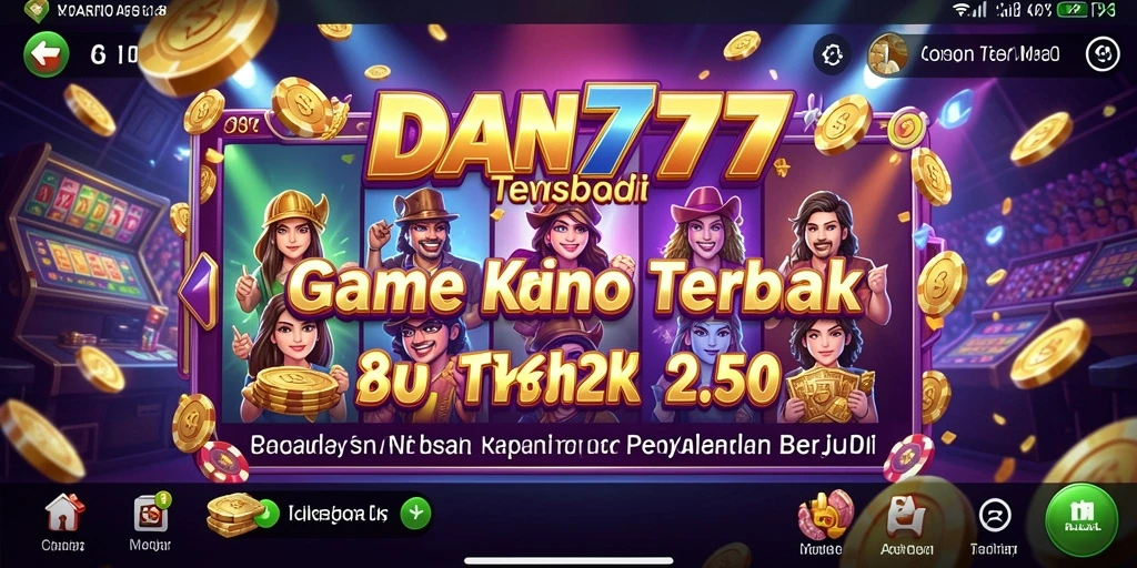 Menampilkan gameplay seru dari DAN777 dengan atmosfer kasino yang menarik.
