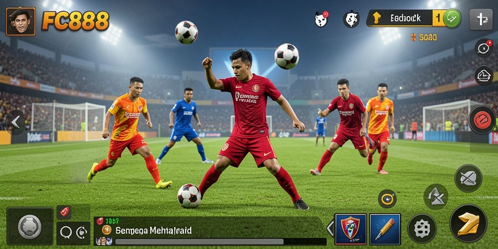 Gameplay seru di FC888 dengan berbagai cabang olahraga.