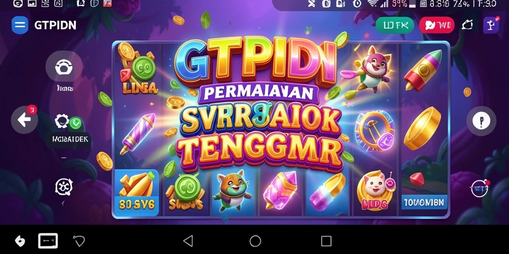 Tampilan screenshot GTPIDN menampilkan gameplay slot yang menarik dan penuh warna.