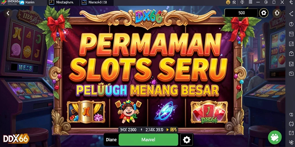 Tampilan gameplay Slot IDX66 yang mengasyikkan dan penuh warna.