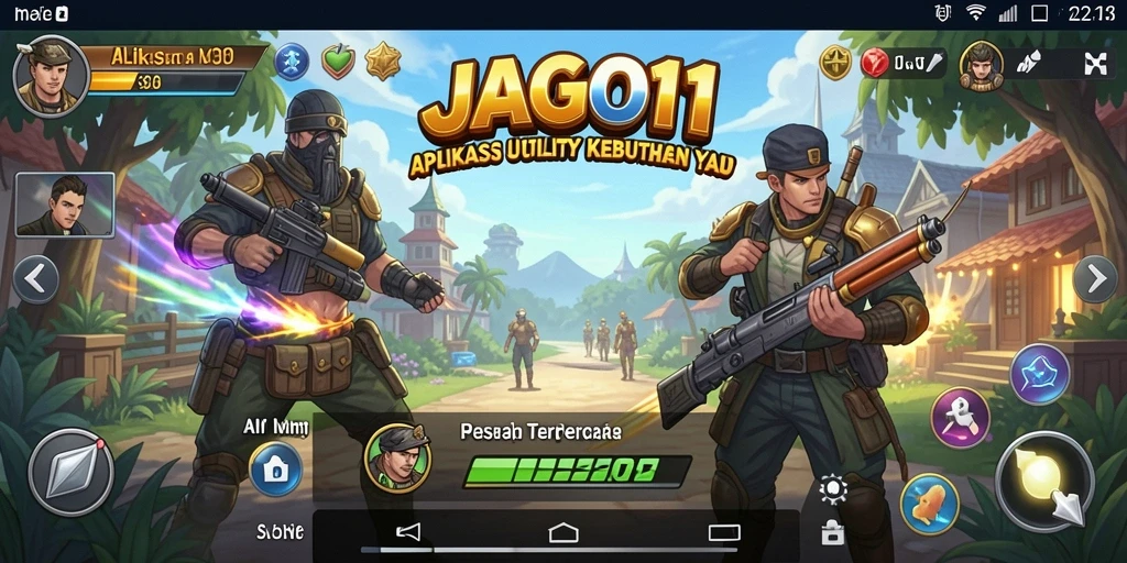 Screenshot utama JAGO11 menampilkan fitur pengingat yang intuitif dan mudah digunakan.