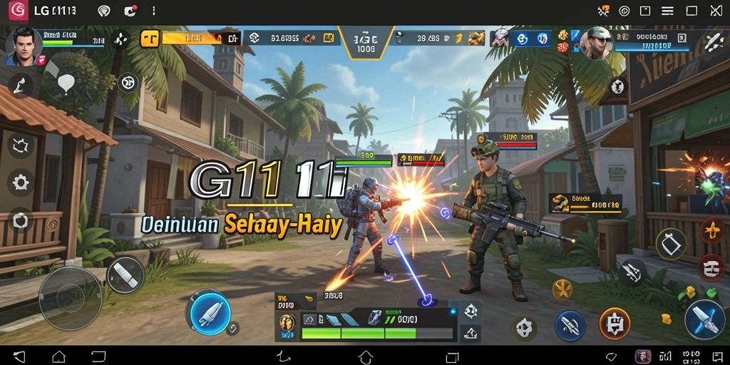 Screenshot utama LG111 menampilkan antarmuka aplikasi Utility yang ramah pengguna.
