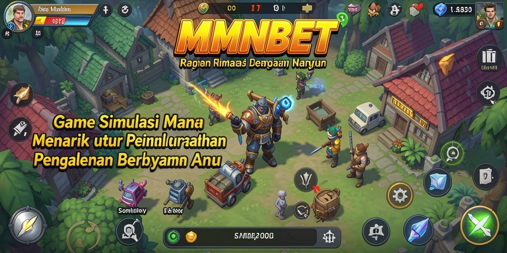 Screenshot gameplay MIMINBET yang menarik dan penuh warna.