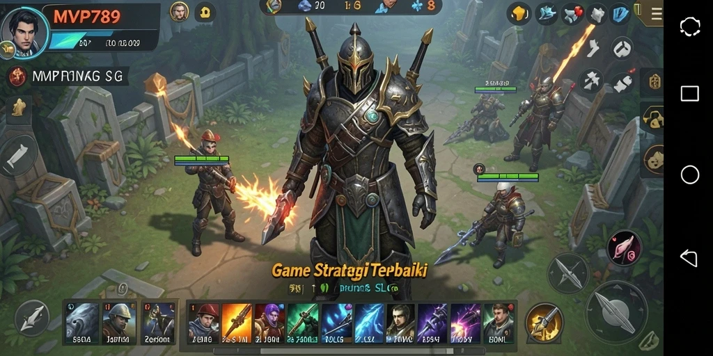 Tampilan gameplay SLG yang mendebarkan dalam MVP789.