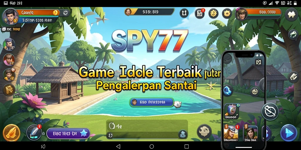Tampilan gameplay SPY77 menunjukkan agen dalam aksi di misi menarik.